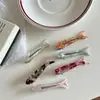 Grampo de Cabelo de Peixe de Acetato Fofo Presilha Bico de Pato Grampo para Franja de Menina Doce Grampo Lateral Grampo para Testa Acessório de Cabelo Versátil Elegante