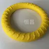 Juguete de Pelota para Mascotas EVA Perro Frisbee Flotante Entrenamiento Anillo de Tracción para Perro Bola para Mascotas Resistente a Mordeduras Molar Bola con Cuerda