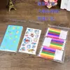 Bolsa Ziplock para Paleta Joyería Tarjeta Pequeña Tira de Plástico Ropa Engrosada Libro Bolsa de Empaque Transparente A Prueba de Polvo Sub-empaque