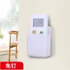 Soporte para Mando a Distancia de Aire Acondicionado Estante de Pared, Sin Taladro Minimalista Nórdico Sala de Estar Caja de Almacenamiento Adhesiva