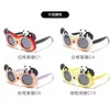 Gafas de Sol Infantiles de Panda Lindo Silicona Suave Dibujos Animados Gafas de Sol Polarizadas de Alta Definición para Hombre Anti-UV Niñas Venta al por Mayor
