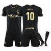 Camiseta del Barcelona 20-21 No. 10 Ronaldinho Local y Visitante No. 10 Messi Ropa de Fútbol para Adultos Niños Traje Calcetines para Niños