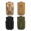 Bolsa Táctica Colgante Molle para Walkie-Talkie, Elástica Antideslizante, Multifuncional para Cintura, Funda de Liberación Rápida para Cargador de 5.56Mm/7.62Mm