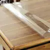 Tapete Transparente de Vidro para Jardim de Infância, Tapete Macio, Tapete de Mesa para Alunos do Ensino Fundamental e Médio, Toalha de Mesa, Placa de Cristal Ecológica, Mesa de Escritório de Plástico
