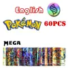 Carta de Pokemon de Animal de Estimação Carta Mágica Mega Flash Super Evolução Super Sonho Gx Carta Bebê Ex Carta de Primeira Geração