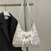 Bolso Único con Lazo para Mujer, Nuevo Estilo Verano 2026, Bolso Simple de Hombro para Debajo del Brazo, Bolso de Mano de Moda para el Trabajo