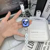 [Correa de Reloj] Adecuada para Apple S12iwatch Correa de Reloj con Incrustaciones de Diamantes Gato Kt S10987Se, Pulsera de Lujo Ligero para Mujer