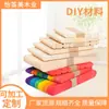 Palitos de Helado DIY Materiales Hechos a Mano Tiras de Madera Palitos de Paleta Coloridos Palitos de Helado Productos de Madera Palitos de Paleta Palitos de Helado