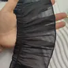 Ribete Lateral de Volante Plisado Francés de 9 cm de Ancho Accesorio para Ropa Encaje para Manualidades