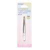Pinza para Cejas de Acero Inoxidable Chuanqi'Er, Herramienta para Depilar y Recortar Cejas, Pinzas para Pestañas Injertadas, Pinza para Cejas Oblicua de Boca Plana, Alicates para Cejas