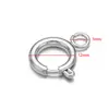Cierre de Resorte de Acero Inoxidable Chapado al Vacío Joyería Tirachinas Burbuja DIY Conector de Cierre para Collar Accesorios Venta al por Mayor Transfronteriza