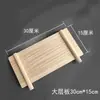 Accesorios para Tablero Perforado de Madera Maciza Estante Universal de Agujero Redondo Gancho de Madera Caja de Almacenamiento para Fósforos Palo de Madera Estante