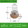 Cubiertas para Patas de Silla Transfronterizas Almohadillas para Patas de Silla Cubiertas para Patas de Muebles, Mesas y Sillas Fieltro Espesado Silencioso Resistente al Desgaste Protección para Suelos