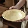 Cuenco de Sombrero de Paja, Cuenco de Cerámica Rústica para Pasta, Cuenco de Cerámica Vintage para Ensalada, Vajilla Doméstica de Alta Gama, Cuenco para Platos, Cuenco para Fideos, Cuenco de Cerámica para Sopa de Restaurante