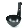 Hervidor de huevos estilo cafetera de goteo, huevo frito, uso doméstico, acero inoxidable, antiadherente, hervidor de huevos creativo, desayuno, separador de huevos y sopa, cuchara vaporera para huevos
