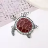 Nuevo Accesorio Creativo de Tortuga Pequeña con Goteo de Aceite Incrustado de Diamantes de Golian Piezas para Joyería DIY Materiales de Decoración para Funda de Teléfono Aleación