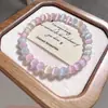 Pulsera de Ojo de Gato de Colores, Pulsera de Temperamento Fresco y Dulce, Pulsera Versátil de Nicho de Gama Alta para Mujer