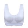 Sujetador Deportivo Talla Grande Malla Hueca Agujeros Transpirables Yoga Correr Fitness Niña Estudiante Ropa Interior Sujetador para Mujer