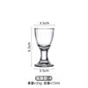 Copa de vino china pequeña para el hogar, copa de vino blanco, bote para vino, copa de vino para tostadas, tamaño pequeño, una taza, separador de vino, copa de licores