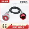 Plugue Industrial à Prova d'Água de Cinco Pinos Ip65 Extensão Industrial Europeia 16A32A Conector Industrial