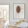 Mural Abstrato Moderno Nórdico Sala de Estar Parede de Fundo do Sofá Entrada Arte de Luxo Leve Pintura Decorativa Quarto Cabeceira Pintura de Pendurar