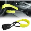 Nuevo Volante de Coche con Bloqueo Multifuncional Ajustable Telescópico Seguridad Antirrobo Cerradura Engrosada Rompevidrios Metal U-Shaped Lock