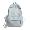 Mochila cielo estrellado azul brumoso suave, estilo coreano suave y linda, con un ambiente dulce y encantador, perfecta para salidas y sesiones de fotos