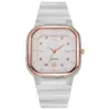 Nuevo reloj de moda para mujer, reloj cuadrado para estudiante, casual, silicona, moda, reloj para niños, reloj de cuarzo para mujer, fabricantes, venta al por mayor, mano