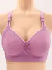 Nuevo Sujetador de Tallas Grandes Delgado Sin Aros Levantador Lateral Anti-caída Soporte Superior para Chicas Gorditas Sujetador Push-up Ropa Interior
