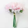 Flor Artificial Peônia Buquê Lafitza flor falsa buquê de casamento decoração de casa flor de mesa