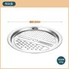 Presente de três peças de cozinha cortador de legumes de aço inoxidável cortador de filamento de vegetais bacia de lavagem de drenagem cesto de arroz peneira conjunto