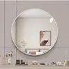 Ventas Directas de Fábrica Espejo Redondo para Baño y Maquillaje Simple Perforado Espejo de Baño Colgante de Pared Espejo de Baño Pared