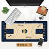Alfombrilla de ratón con diseño de cancha de baloncesto de la NBA, además de alfombrilla de mesa con diseño de James, Kobe y Curry de los Lakers, Rockets y Warriors.