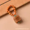 Piedra de olivo tejida a mano con cuentas de bodhi Accesorios DIY para pulseras, manualidades con cuentas, artículos decorativos y cuentas colgantes