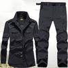 8618105 Traje Desmontable para Exterior de Secado Rápido para Hombre Camisa de Manga Larga Talla Grande Overol de Secado Rápido para Montañismo