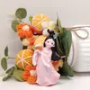 Souvenirs Turísticos Decorativos Culturales y Creativos de Xi'An Luoyang, Dulces de Estilo Antiguo, Brocado Pequeño, Tendencia Nacional, Imanes de Refrigerador Magnéticos de Dama de la Dinastía Tang