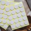 Adesivo de Cola Dispensador de Pavio Material para Velas DIY Pavio Especial Fita Dupla Face Patch Adesivo para Pavio de Vela Folha Completa 20 Adesivos/Folha