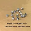 Prata Esterlina S925 Mini Borla Cabeça de Buda Bodhi DIY Literário Brincadeira Acessórios de Prata Tampa de Flor Universal Acessórios de Tamanho Pequeno