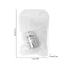 Popular Forma de Nariz Pequeña Super Pegajoso Silicona para Uñas Manicura Francesa Pequeño Sello Raspador con Impresión de Transferencia Herramienta DIY