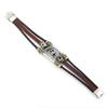Joyería de estilo étnico comercio electrónico transfronterizo suministro serie Dragón Chino con cuentas retro pulsera de cuero multicapa pulsera