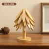 Mantel individual para mesa de comedor, Mantel aislante de árbol, Mantel creativo para olla anti-quemaduras del hogar, Adornos de madera maciza, Posavasos para tazón, Posavasos de árbol de Navidad