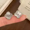 Pendientes de diseño nicho europeo y americano, irregulares, con circonita, cepillados, geométricos, cepillados, chapados en oro real, pendientes con sentido de diseño nicho