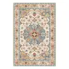 Tapete Bohemian Retro de Imitação de Caxemira Transfronteiriço para Sala de Estar, Antiderrapante e Resistente a Manchas, Tapete de Cobertura Total para Sofá e Mesa de Centro, Disponível para Dropshipping