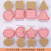 Mini Moldes para Galletas de Dibujos Animados Sanrio Hogareños Moldes de Sandía Estéreo 3D Corte a Presión Horneado de Fondant Hecho a Mano