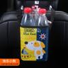 Cubo de Basura para Coche para Usar en el Coche, Caja de Almacenamiento Multifuncional Universal para Colgar en el Respaldo del Asiento y la Puerta, Cubo Mini de Dibujos Animados Impermeable