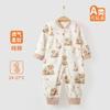 Iri Family Ropa para Recién Nacido Mameluco Ropa para Bebé Primavera y Otoño Ropa para Bebé Algodón Puro Manga Larga Camiseta con Gorro Ropa para Gatear