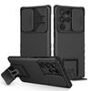 Para Samsung S22Ultra estéreo suporte caso de telefone S23 push-pull anti-queda A34 armadura A14 capa protetora A23
