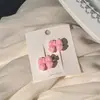 Presilha de Cabelo Laço para Crianças Fofa Dopamina Franja Quebrada Presilha para Cabelo de Bebê Presilha Bico de Pato para Menina Acessórios de Cabelo para Mulheres