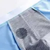 Ropa interior de seda helada para hombre, calzoncillos bóxer para niño, sensación de hielo ultra delgados estilo verano, bóxers transpirables de cintura media