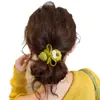 Diadema de Cola de Caballo Alta Flor de Calabaza Lazo Anillo para el Cabello para Mujeres Niños Goma Elástica para Atar el Cabello Alta Elasticidad Cuerda para el Cabello Duradera